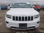 2015 Jeep Grand Cherokee Overland White vin: 1C4RJFCM5FC215497