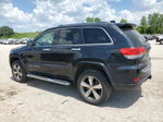 2014 Jeep Grand Cherokee Overland Black vin: 1C4RJFCM8EC305841