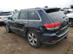 2014 Jeep Grand Cherokee Overland Black vin: 1C4RJFCT0EC357889