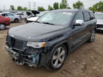 2014 Jeep Grand Cherokee Overland Black vin: 1C4RJFCT0EC357889