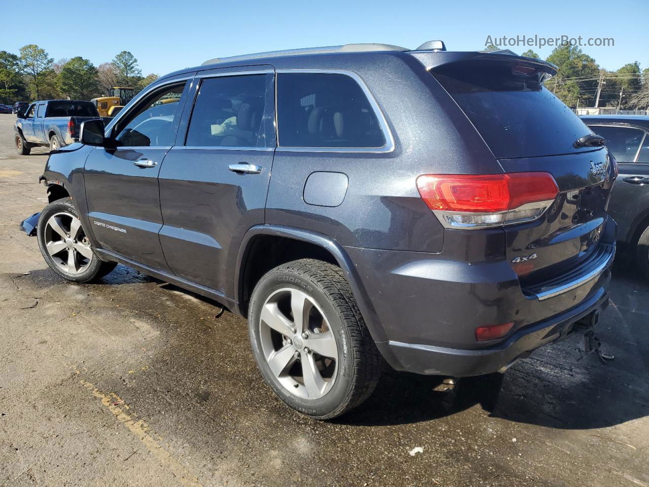 2014 Jeep Grand Cherokee Overland Charcoal vin: 1C4RJFCT0EC481189