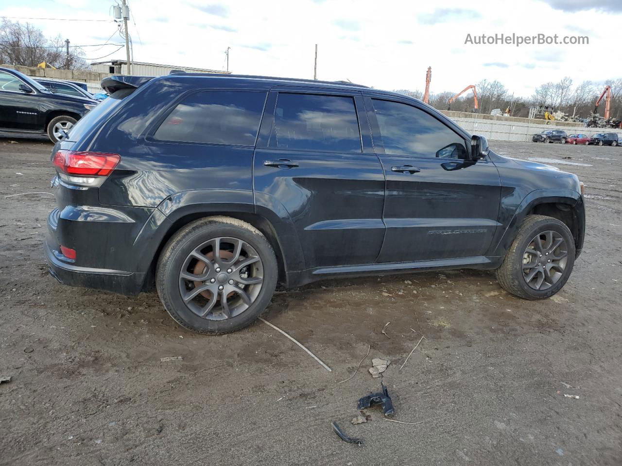 2021 Jeep Grand Cherokee Overland Black vin: 1C4RJFCT0MC606190