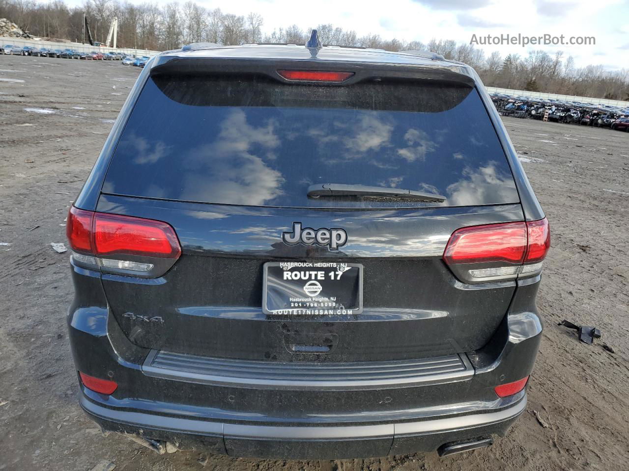 2021 Jeep Grand Cherokee Overland Black vin: 1C4RJFCT0MC606190