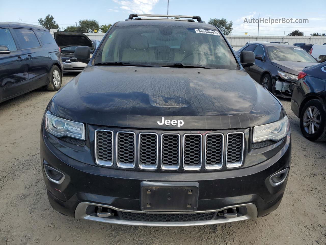 2014 Jeep Grand Cherokee Overland Черный vin: 1C4RJFCT2EC264646