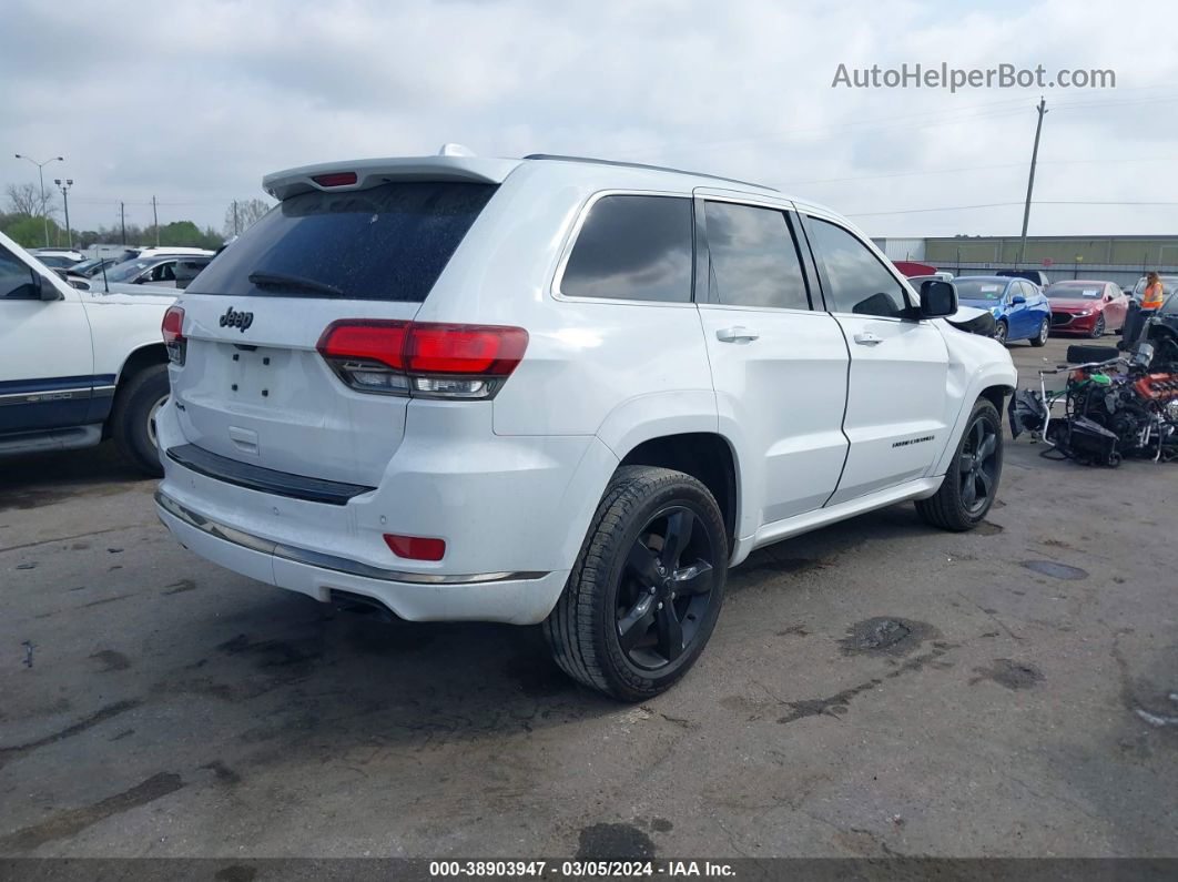 2015 Jeep Grand Cherokee High Altitude White vin: 1C4RJFCT2FC135226