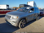 2015 Jeep Grand Cherokee Overland Silver vin: 1C4RJFCT2FC661825