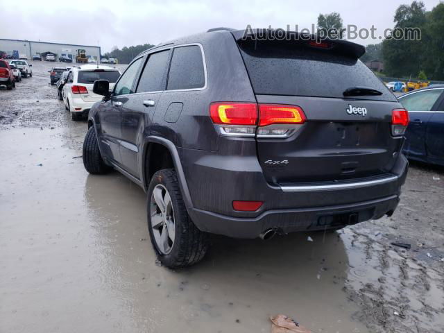 2014 Jeep Grand Cherokee Overland Gray vin: 1C4RJFCT3EC382270