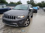 2014 Jeep Grand Cherokee Overland Gray vin: 1C4RJFCT3EC382270