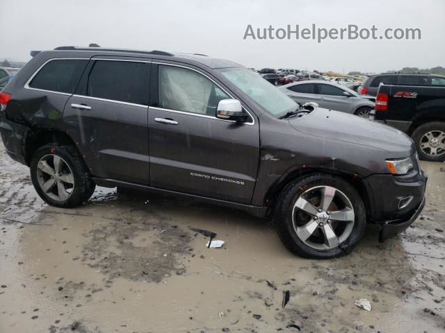 2014 Jeep Grand Cherokee Overland Gray vin: 1C4RJFCT3EC382270