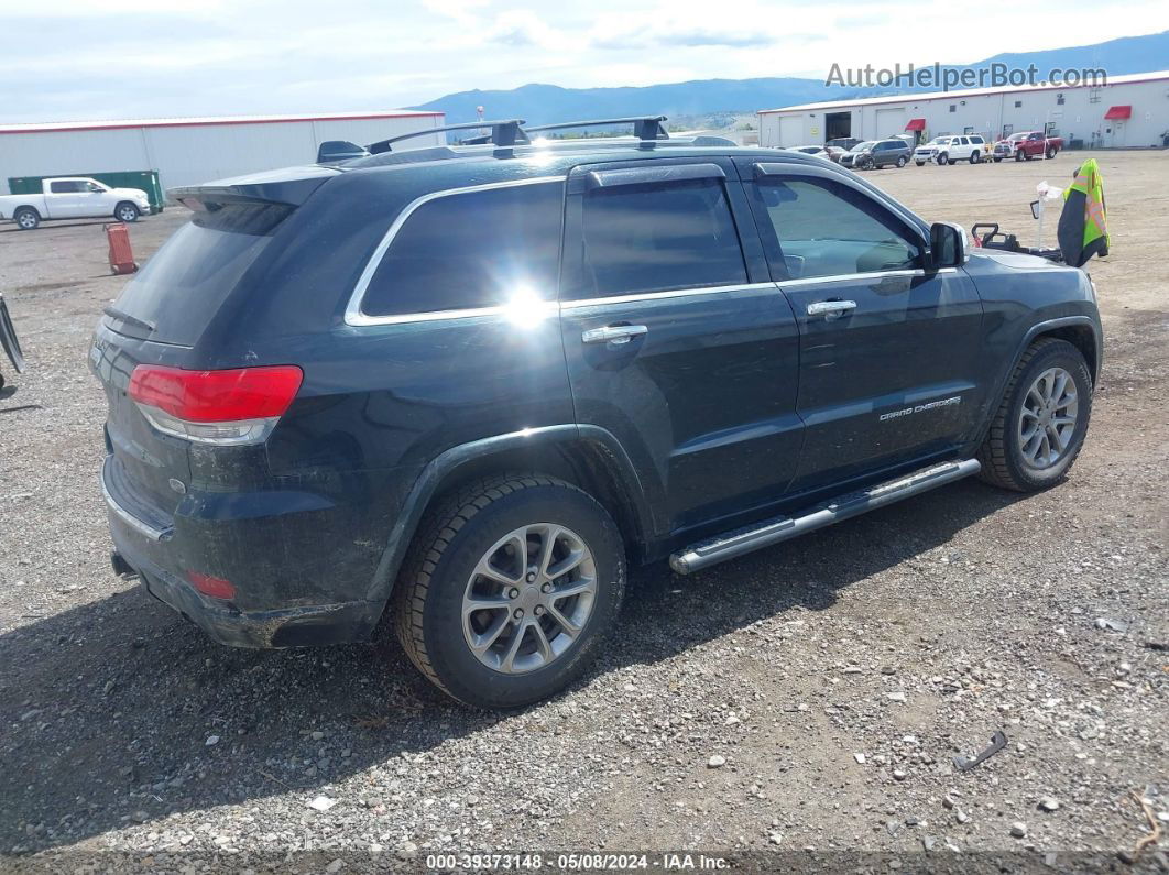 2015 Jeep Grand Cherokee Overland Black vin: 1C4RJFCT3FC880048