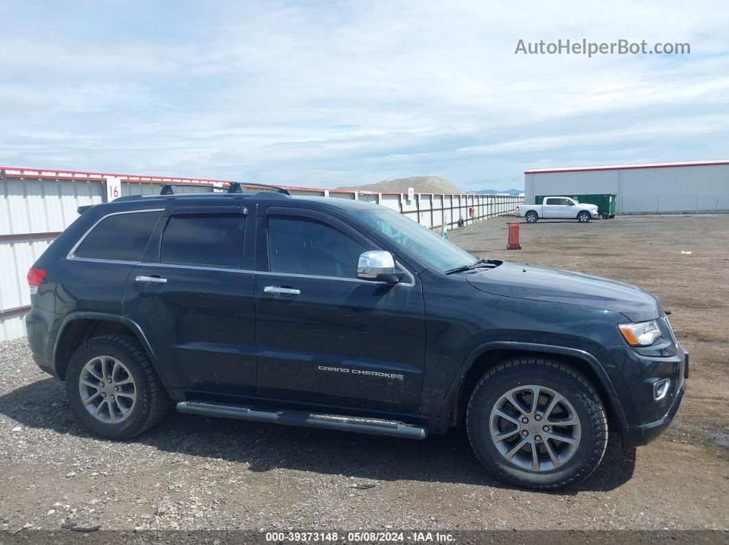 2015 Jeep Grand Cherokee Overland Black vin: 1C4RJFCT3FC880048