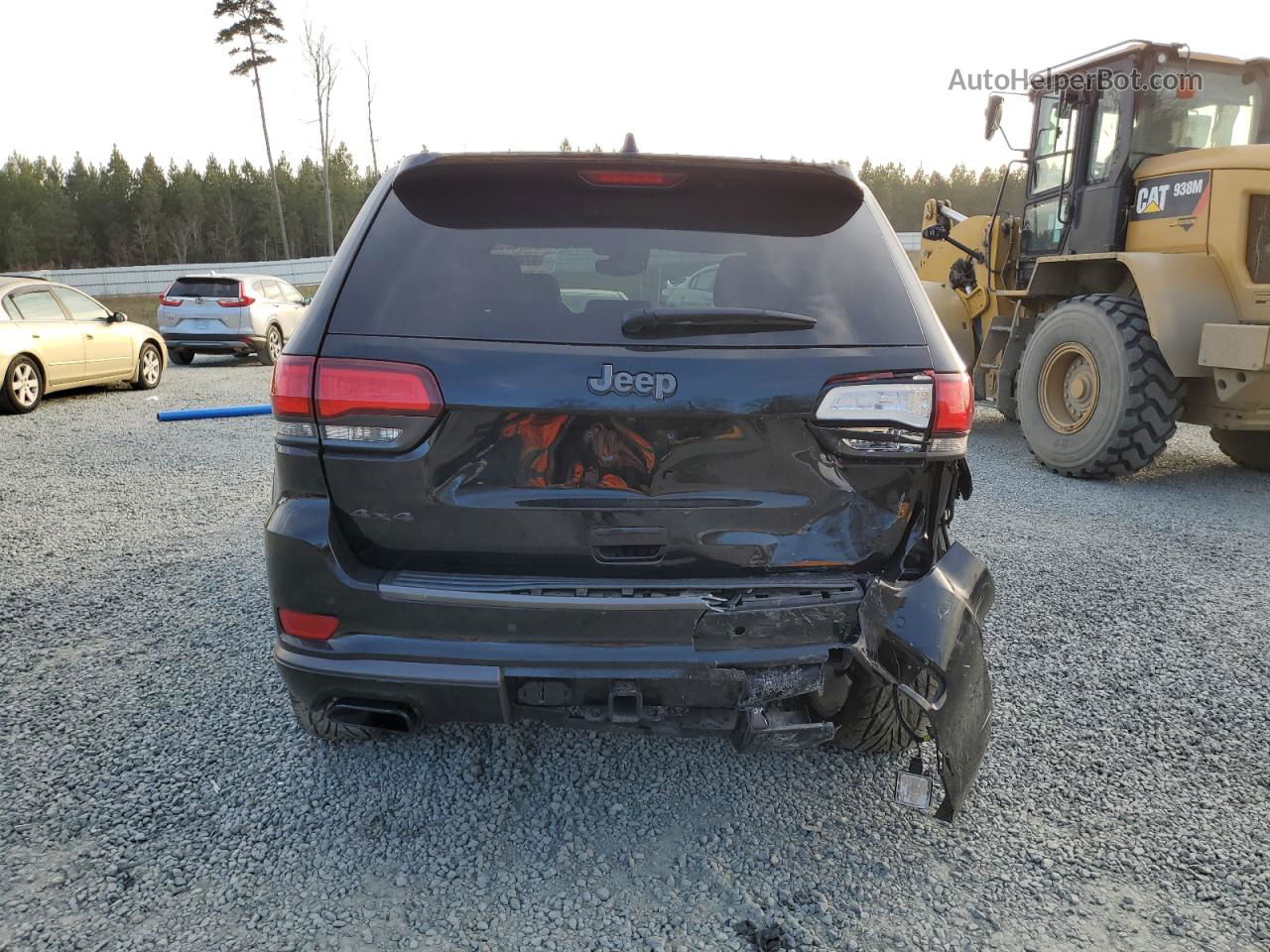 2019 Jeep Grand Cherokee Overland Black vin: 1C4RJFCT5KC834912