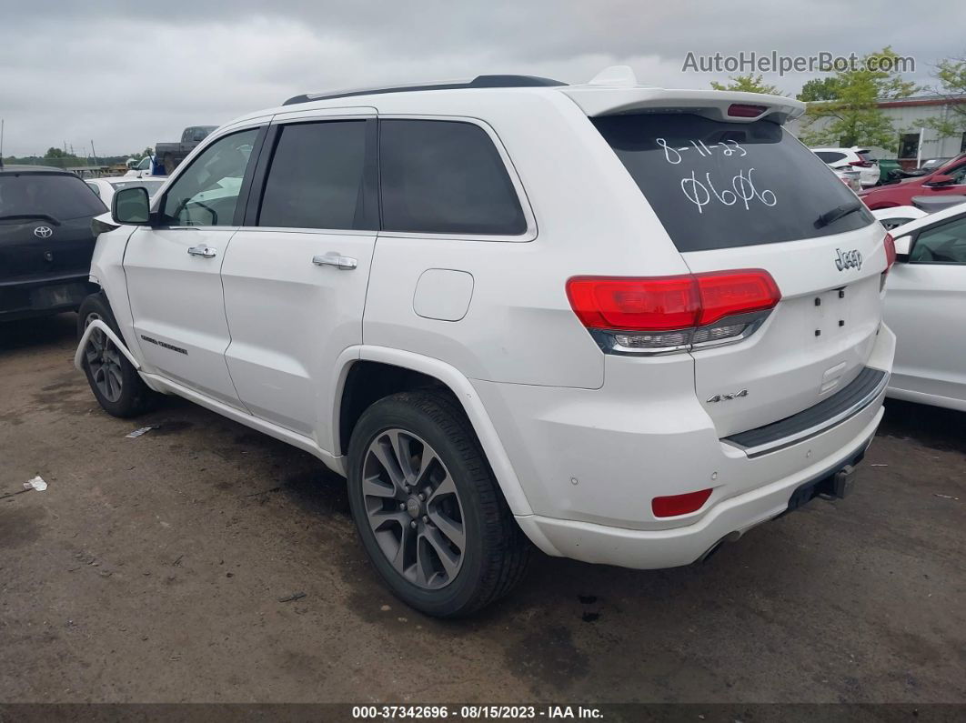 2017 Jeep Grand Cherokee Overland White vin: 1C4RJFCT6HC610606