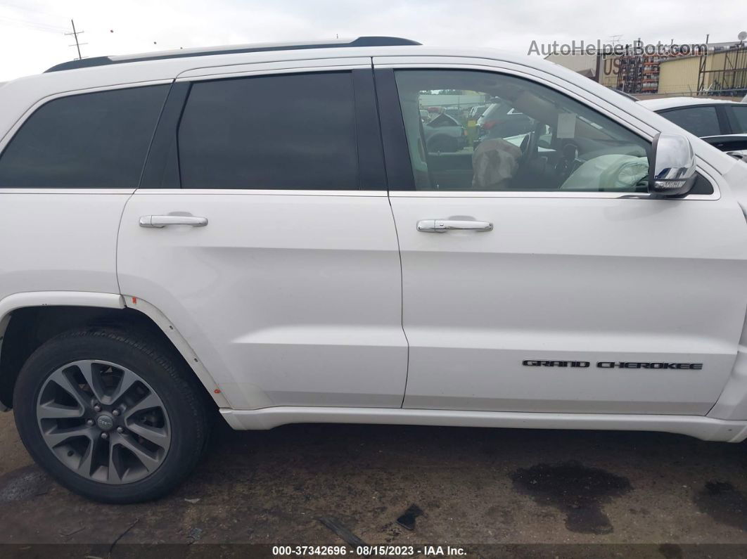 2017 Jeep Grand Cherokee Overland White vin: 1C4RJFCT6HC610606