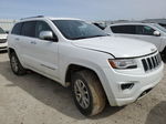 2014 Jeep Grand Cherokee Overland White vin: 1C4RJFCT7EC146270