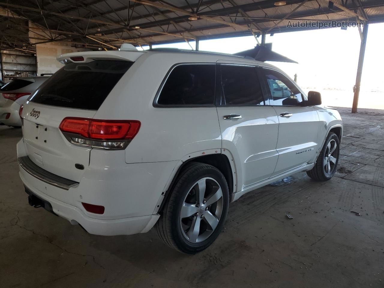 2014 Jeep Grand Cherokee Overland Белый vin: 1C4RJFCT7EC190916