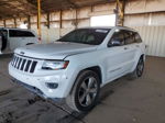 2014 Jeep Grand Cherokee Overland White vin: 1C4RJFCT7EC190916