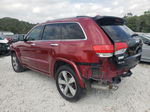 2014 Jeep Grand Cherokee Overland Red vin: 1C4RJFCT7EC265288