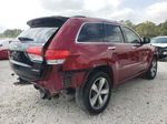 2014 Jeep Grand Cherokee Overland Red vin: 1C4RJFCT7EC265288