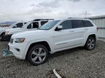 2014 Jeep Grand Cherokee Overland White vin: 1C4RJFCT7EC521610