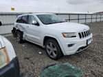 2014 Jeep Grand Cherokee Overland White vin: 1C4RJFCT7EC521610