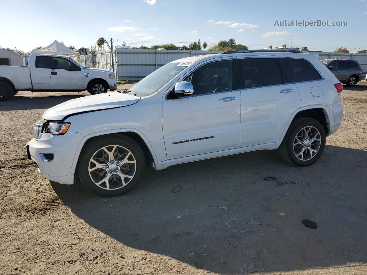 2019 Jeep Grand Cherokee Overland White vin: 1C4RJFCT8KC823208