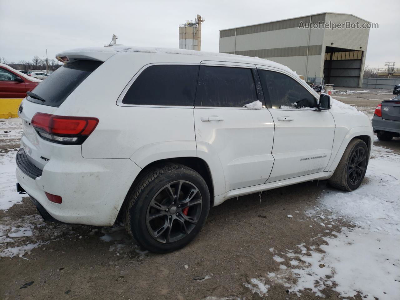 2014 Jeep Grand Cherokee Srt-8 White vin: 1C4RJFDJ0EC265212