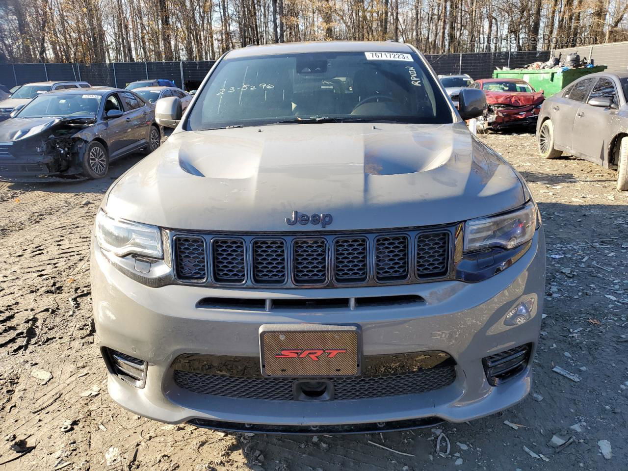 2019 Jeep Grand Cherokee Srt-8 Gray vin: 1C4RJFDJ1KC766542