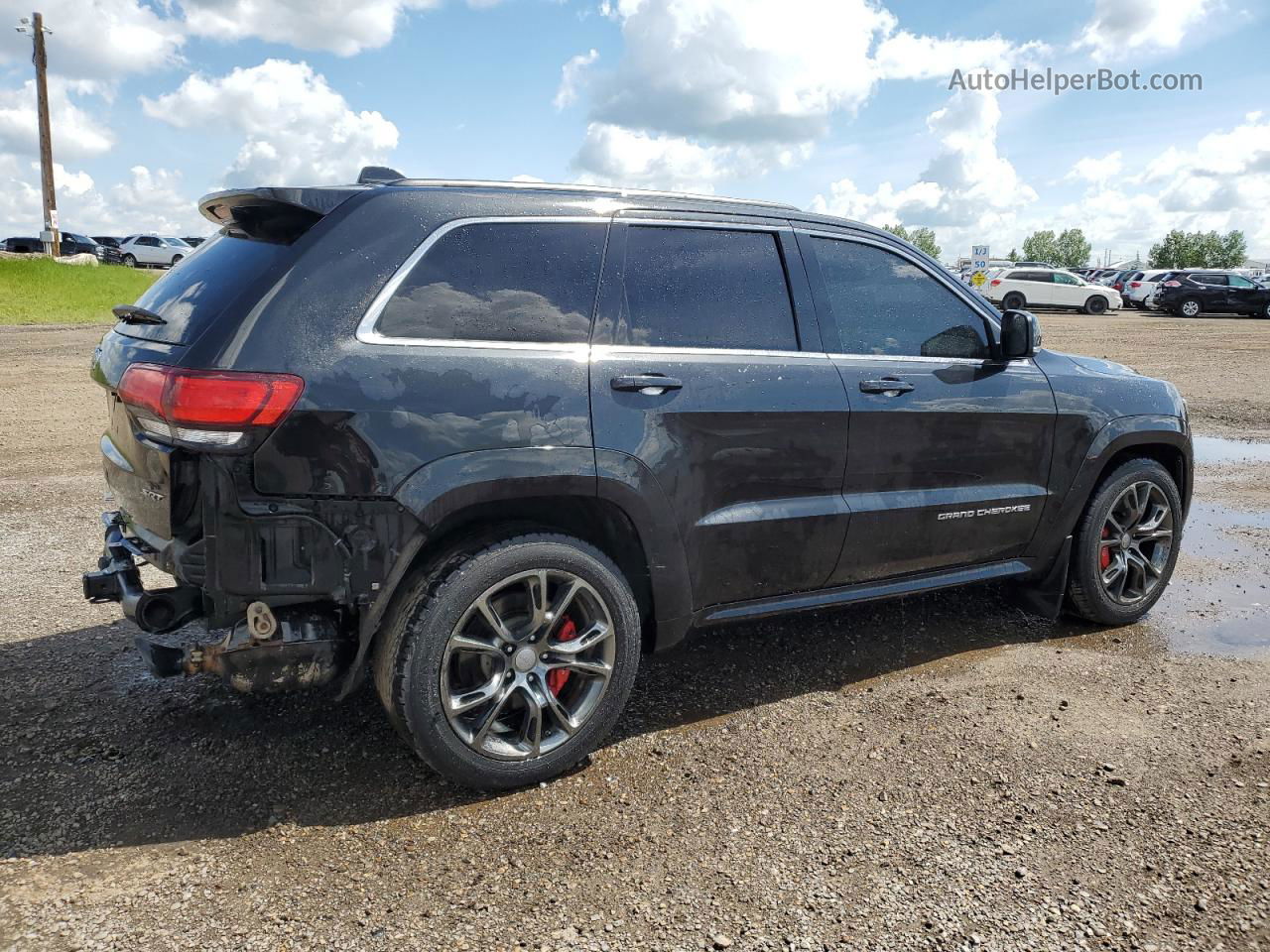 2014 Jeep Grand Cherokee Srt-8 Black vin: 1C4RJFDJ2EC310702