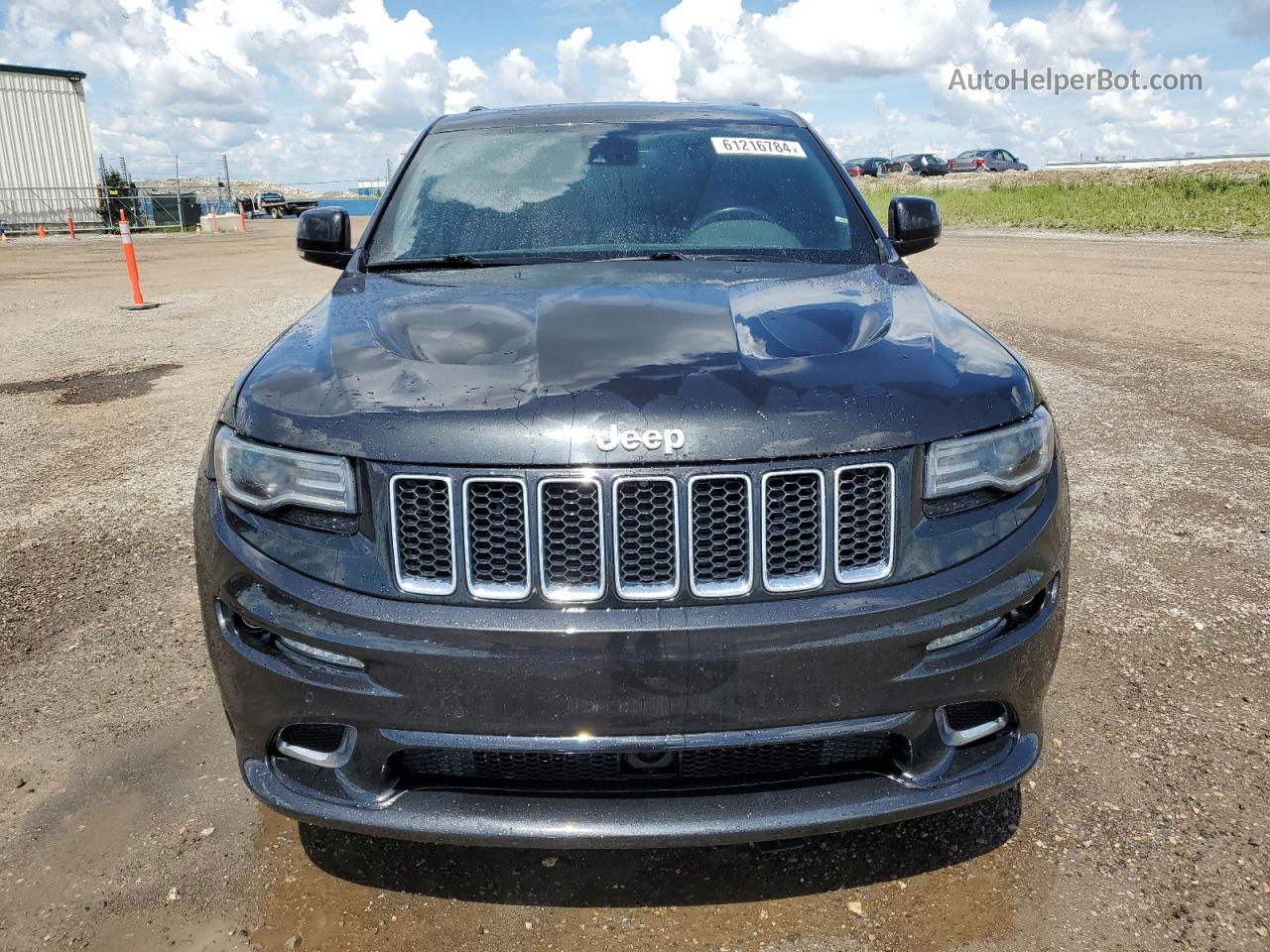 2014 Jeep Grand Cherokee Srt-8 Black vin: 1C4RJFDJ2EC310702