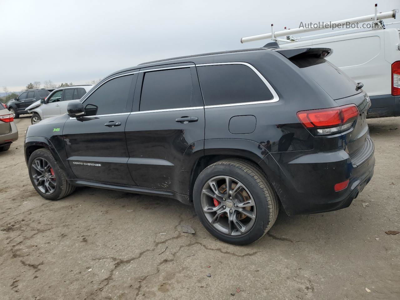 2014 Jeep Grand Cherokee Srt-8 Black vin: 1C4RJFDJ2EC583557