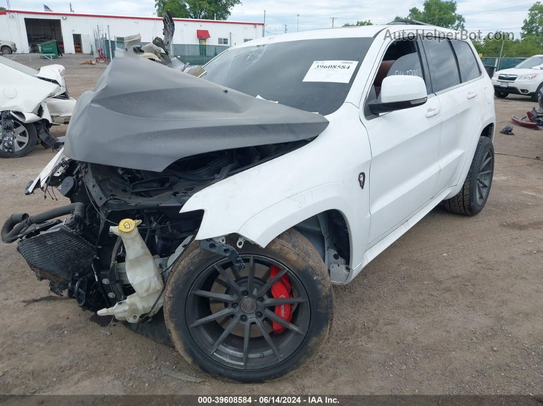 2015 Jeep Grand Cherokee Srt White vin: 1C4RJFDJ2FC803054