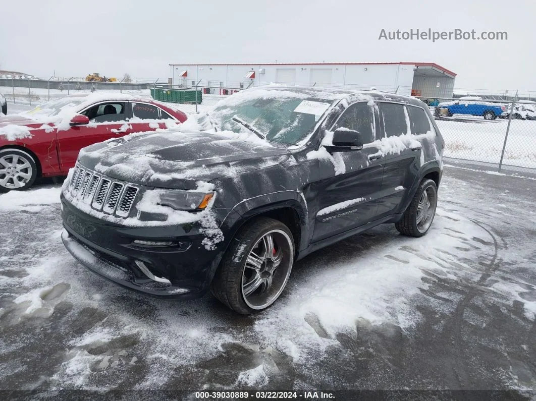 2015 Jeep Grand Cherokee Srt Black vin: 1C4RJFDJ2FC932783