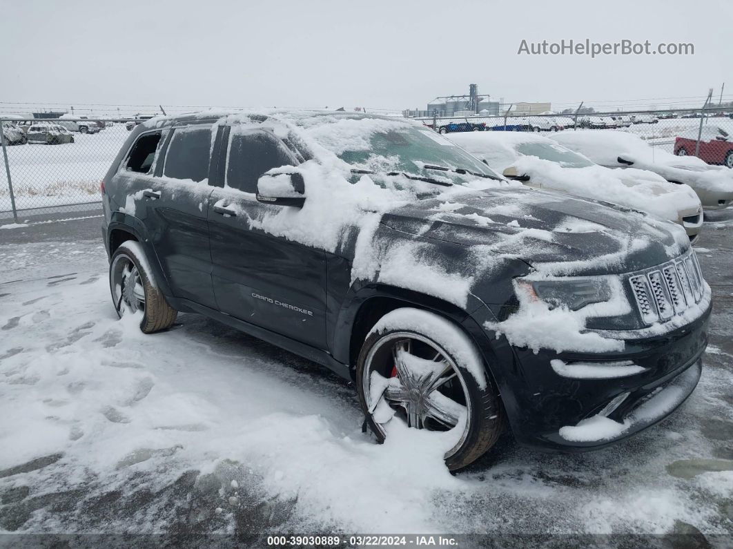 2015 Jeep Grand Cherokee Srt Black vin: 1C4RJFDJ2FC932783