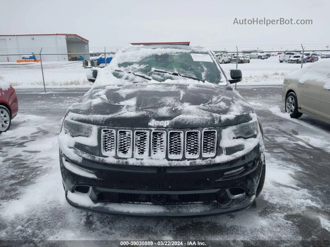 2015 Jeep Grand Cherokee Srt Black vin: 1C4RJFDJ2FC932783