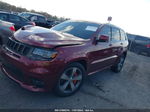 2017 Jeep Grand Cherokee Srt 4x4 Burgundy vin: 1C4RJFDJ2HC678334