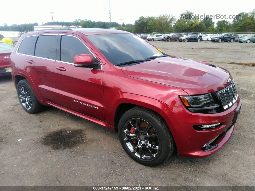 2015 Jeep Grand Cherokee Srt Burgundy vin: 1C4RJFDJ5FC956849