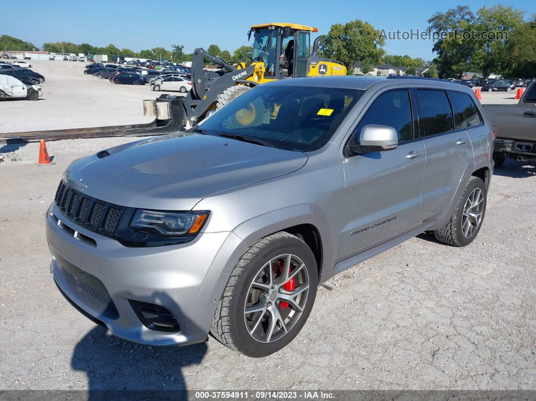 2017 Jeep Grand Cherokee Srt Silver vin: 1C4RJFDJ5HC645778