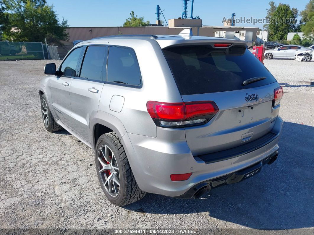 2017 Jeep Grand Cherokee Srt Silver vin: 1C4RJFDJ5HC645778