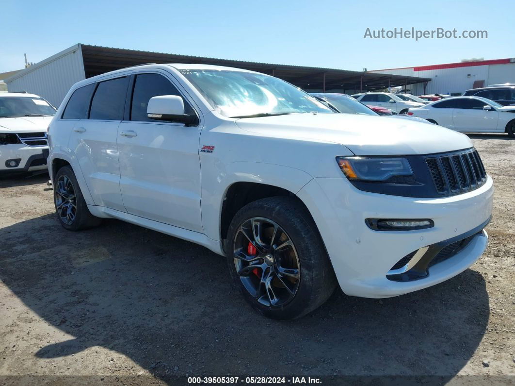 2015 Jeep Grand Cherokee Srt White vin: 1C4RJFDJ6FC662814