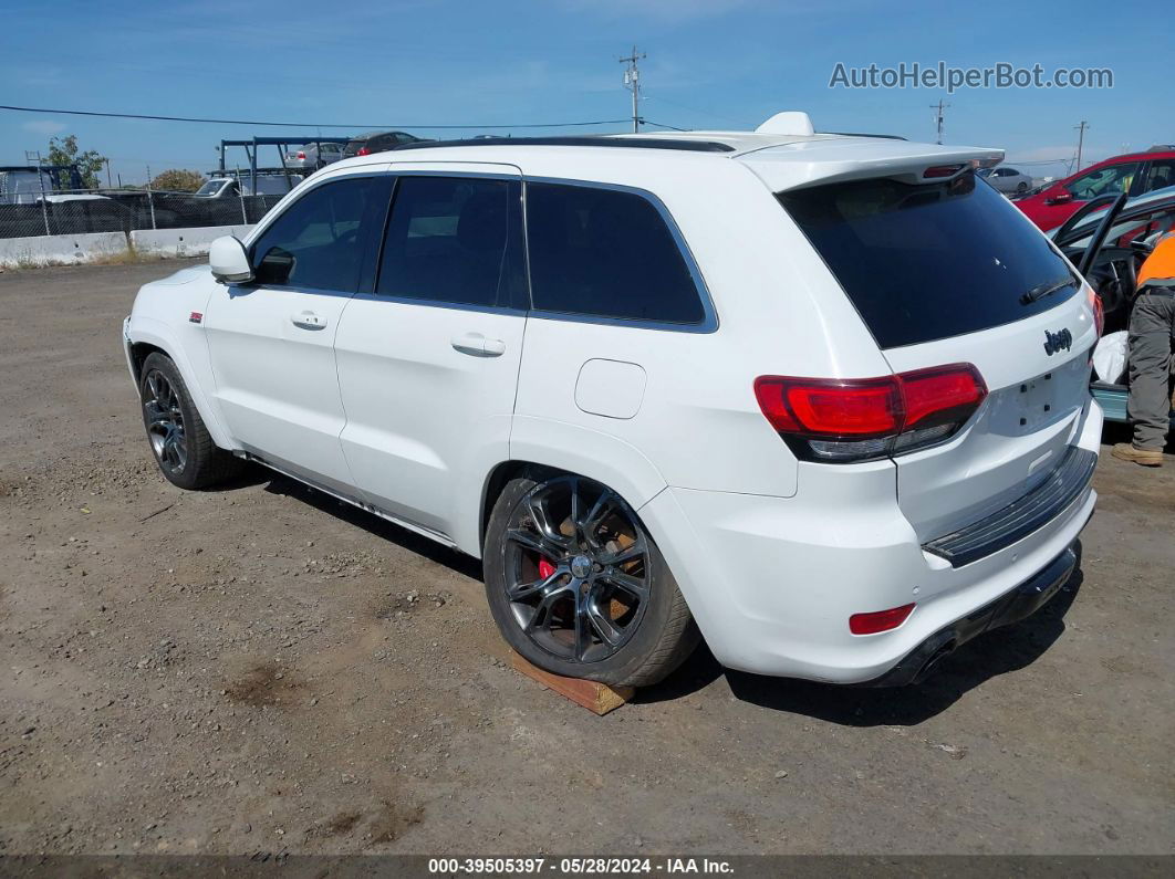 2015 Jeep Grand Cherokee Srt White vin: 1C4RJFDJ6FC662814