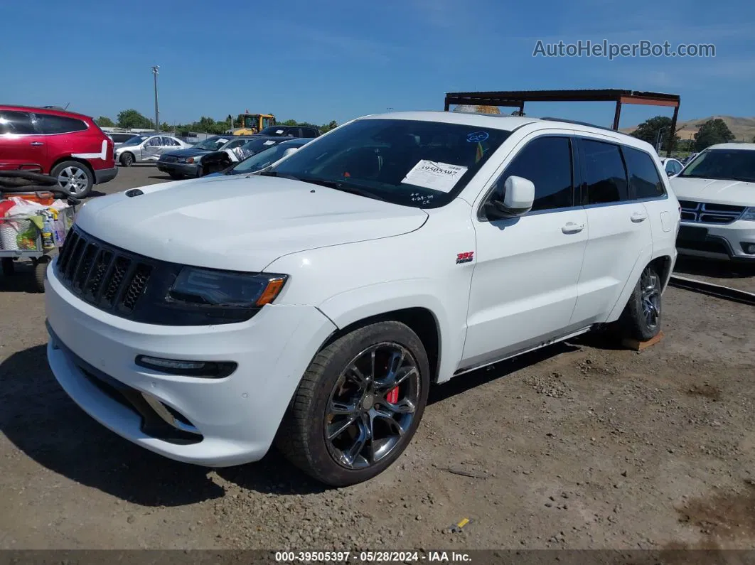 2015 Jeep Grand Cherokee Srt White vin: 1C4RJFDJ6FC662814