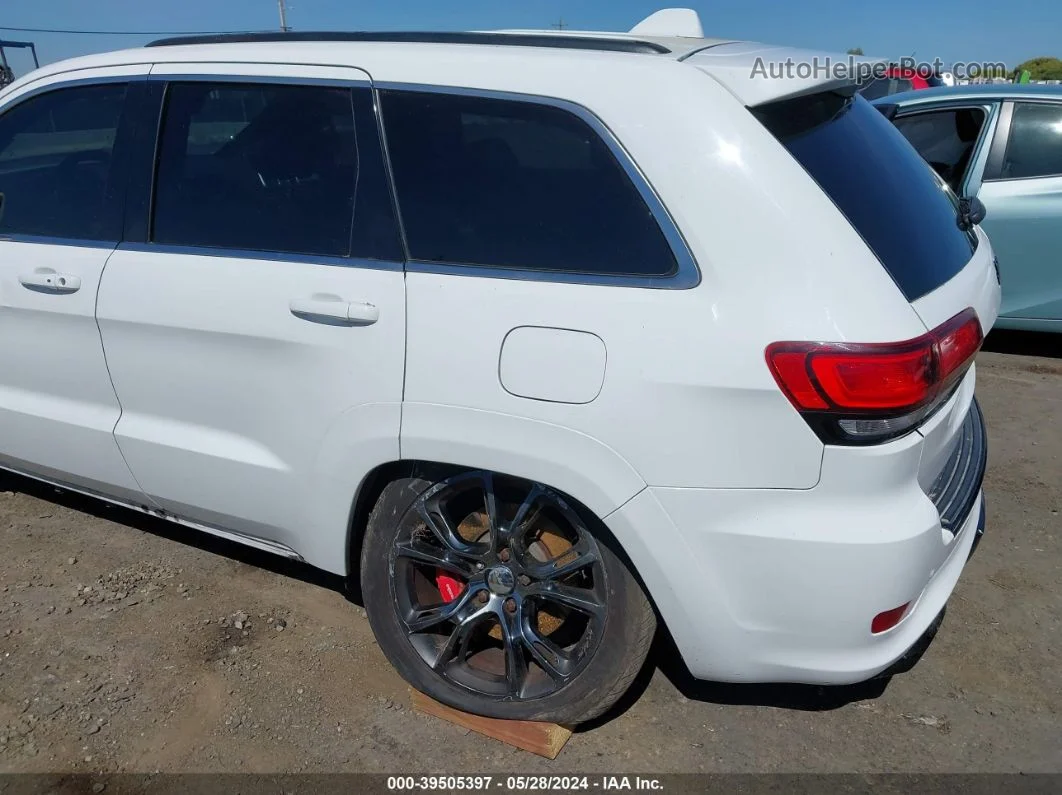 2015 Jeep Grand Cherokee Srt White vin: 1C4RJFDJ6FC662814