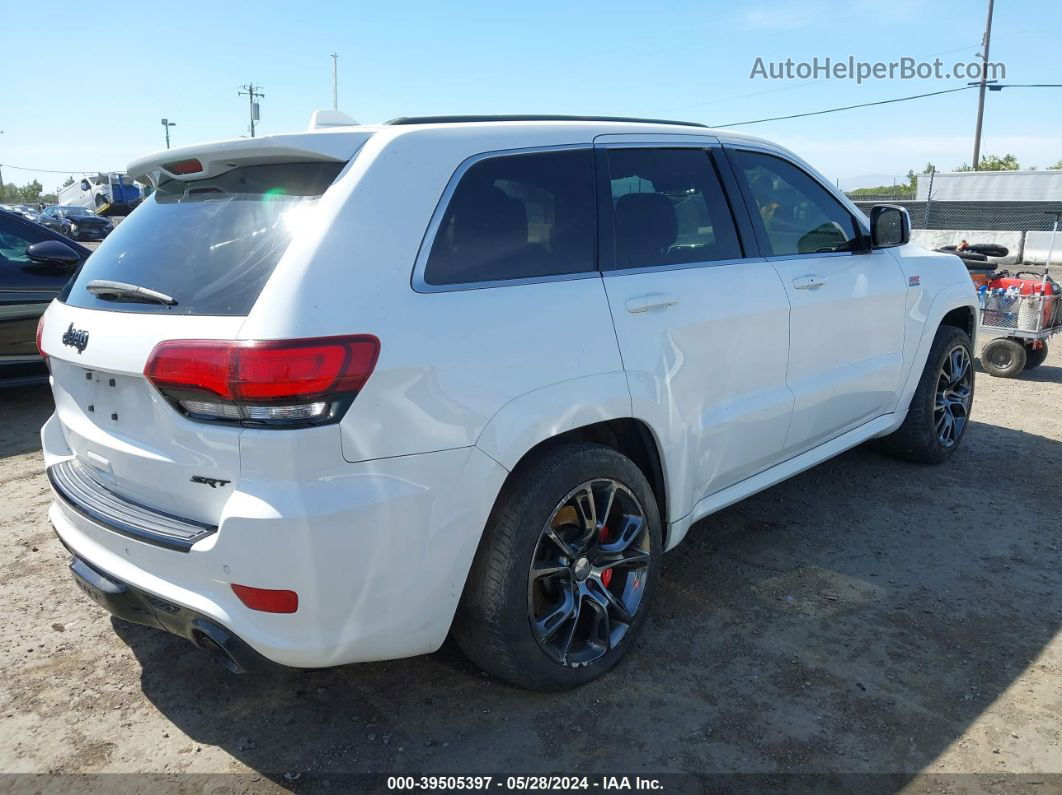 2015 Jeep Grand Cherokee Srt White vin: 1C4RJFDJ6FC662814