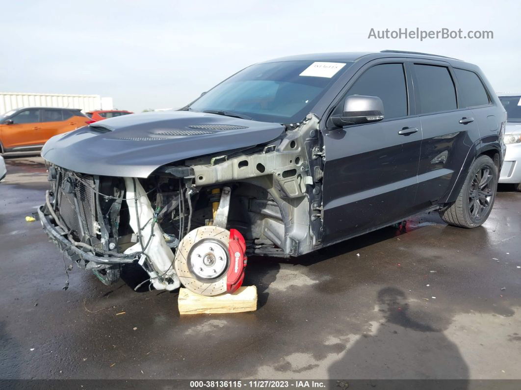 2017 Jeep Grand Cherokee Srt 4x4 Black vin: 1C4RJFDJ6HC641061