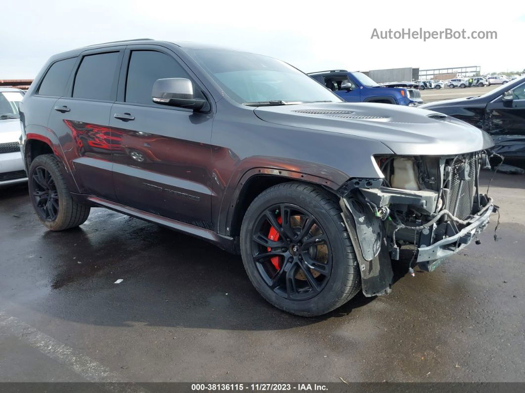 2017 Jeep Grand Cherokee Srt 4x4 Black vin: 1C4RJFDJ6HC641061