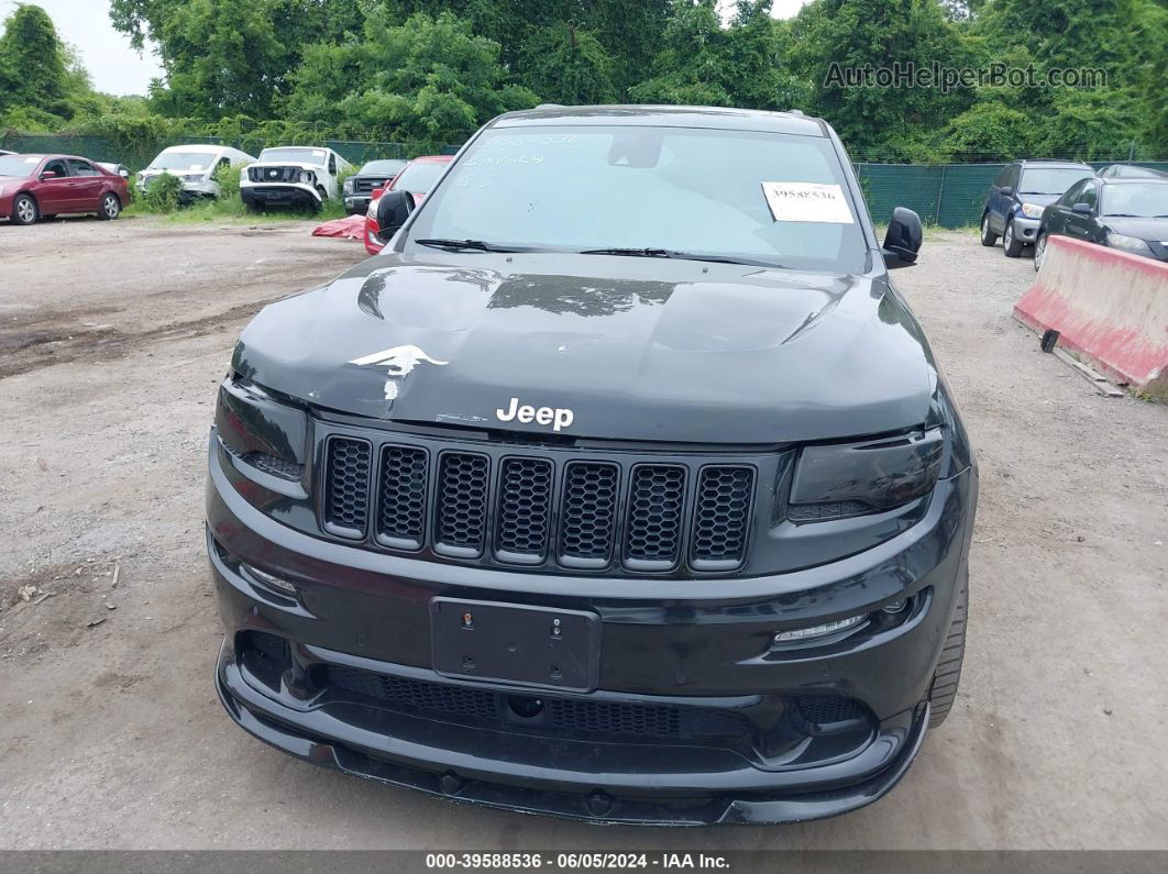 2015 Jeep Grand Cherokee Srt Black vin: 1C4RJFDJ8FC732376