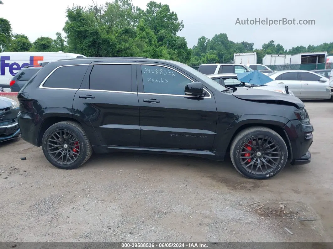 2015 Jeep Grand Cherokee Srt Black vin: 1C4RJFDJ8FC732376