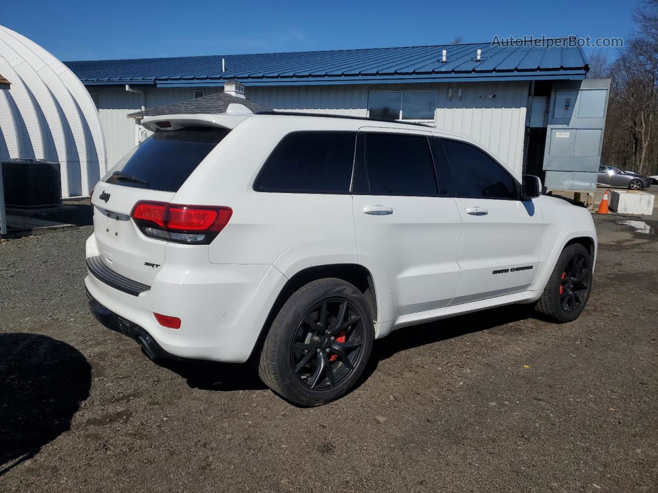 2021 Jeep Grand Cherokee Srt-8 Белый vin: 1C4RJFDJ8MC606368