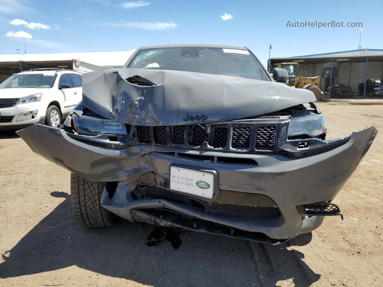 2019 Jeep Grand Cherokee Srt-8 Gray vin: 1C4RJFDJ9KC660999